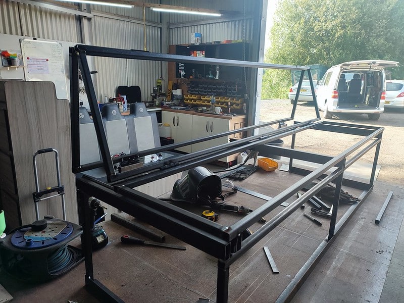 Custom Rock n Roll Bed Fabrication
